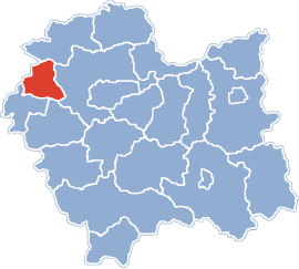 Powiat Powiat chrzanowski v Malopoľskom vojvodstve (klikacia mapa)