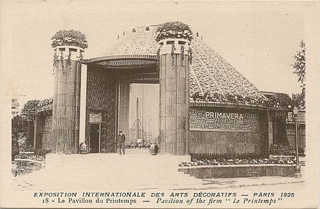 Pavilion of the Printemps department store