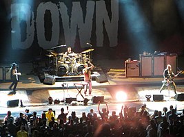 System of a Down performing in Wantagh, New York in 2012