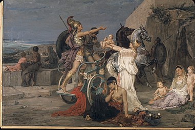 The Departure of Hektor (Princeton University Art Museum)