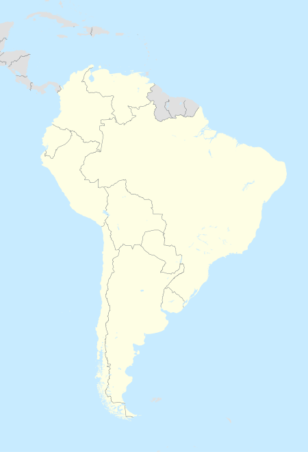 2021 Copa Sudamericana is located in South America