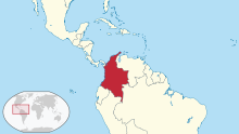 Colombia in its region.svg