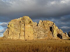 Eroded Rock formations at Isalo National Park