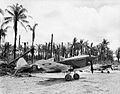 RAAF Kittyhawks on Momote Airfield, 8 March 1944