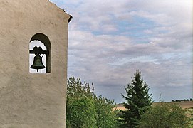 Konradsburg (Falkenstein im Harz), the bell of the monastery church.jpg