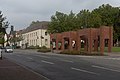 Recklinghausen, sculpture: Backsteinskulptur am Lohtor