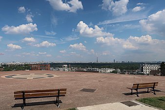 Vue de la terrasse du Fécheray.