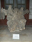 Museum Hradec Králové 006 John of Nepomuk statue from 1718.jpg