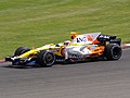 Piquet testing at Silverstone