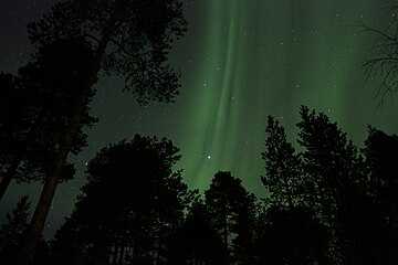 Aurora borealis (Inarijärvi)