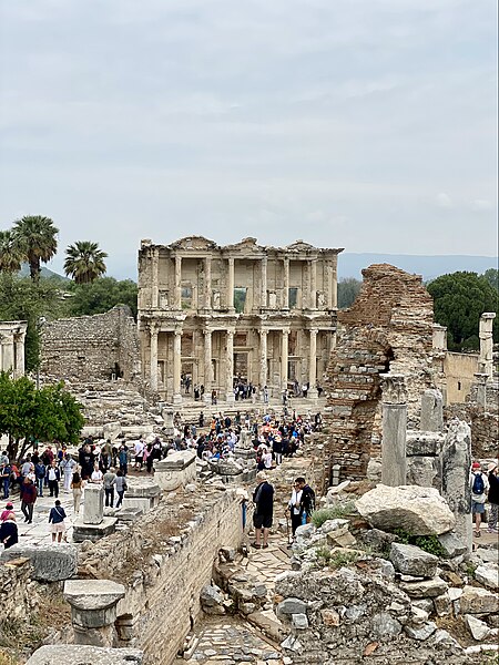 File:Library of Celsus, Ephesus Archaeological Site, Selcuk, Turkiye (53528101654).jpg