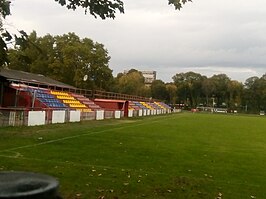 het IMT Stadion in Novi Beograd