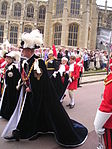 Pages of Honour to Elizabeth II in the procession to St George's Chapel, Windsor Castle, during the annual service of the Order of the Garter, 2006.