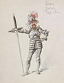 Image 130Costume design for Princess Ida, by William Charles John Pitcher (restored by Adam Cuerden) (from Wikipedia:Featured pictures/Culture, entertainment, and lifestyle/Theatre)