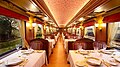 Interior of Maharajas' Express