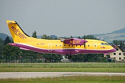 Eine Dornier 328-100 der Welcome Air