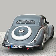 BMW 327 from 1940, rear