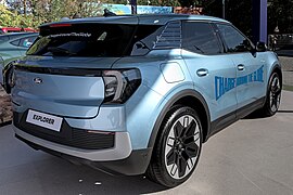 Ford Explorer EV - right rear view