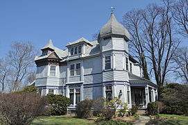 One of the grander houses in town, 10 W Woodbine Drive