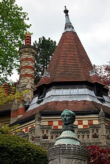 Détail des portes de Friar Park