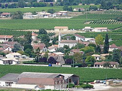 Skyline of Saint-Laurent-des-Vignes