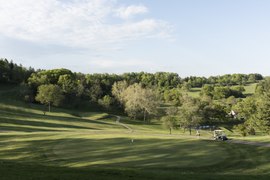 View of the golf course.