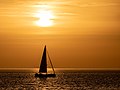 Zoutelande (NL), Strand, Blick auf die Nordsee -- 2022 -- 4984