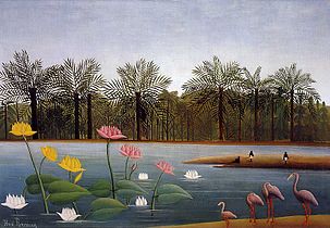 Flamingoene, Henri Rousseau (1907)