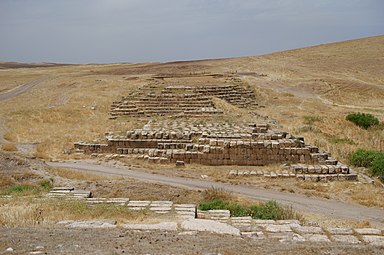 Ruines de l'aqueduc de Jerwan.