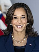 Senator Kamala Harris uit Californië Democratische Partij