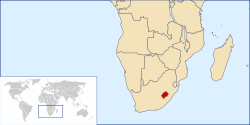 Location of Basutolandas