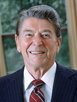 Ronald Wilson Reagan in 1985