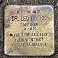 Stolperstein, Fritz-Elsas-Straße 15, in Berlin-Schöneberg