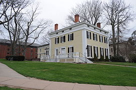 Center for the Americas, built in 1834 as a home for university president Wilbur Fisk