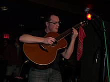 Antoine Dufour performing live in 2008