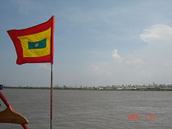 View of بارانکیلا from the رود ماگدالنا