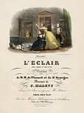 Vignette pour Fichier:Fromental Halévy, L'Éclair score cover - Restoration.jpg