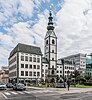 Klagenfurt Domplatz Stadtpfarrkirche Hll Peter und Paul 09092015 7245.jpg