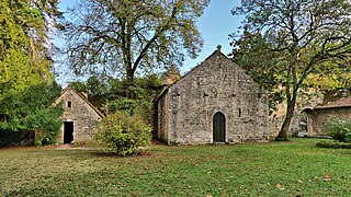 Le four et la chapelle de l'abbaye.