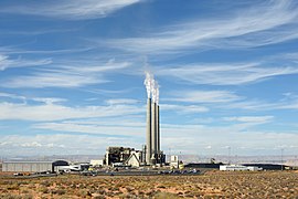 Navajo Generating Station from the south