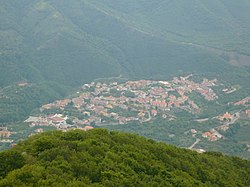 Skyline of Calvanico