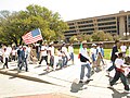 City Hall Plaza is regularly used for marches and protests[citation needed]