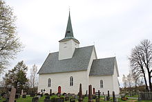 Foto einer steinernen Kirche