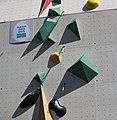 Lead climbing wall