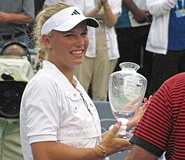 Winnares in het enkelspel: Caroline Wozniacki