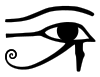 Eye of Ra bw.svg