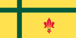 Vlag van Fransaskois of Franssprekende Saskatchewanese