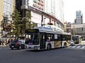 千代田さくら祭りの延長運転で増発便に加わったメトロリンク日本橋の車 （2010年3月27日、秋葉原駅付近にて）