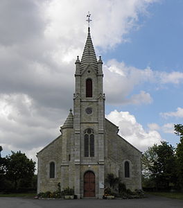 La nouvelle église paroissiale.