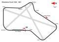 Trať v letech 1949–1951